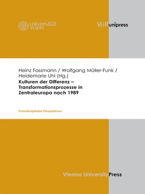 cover image of Kulturen der Differenz – Transformationsprozesse in Zentraleuropa nach 1989